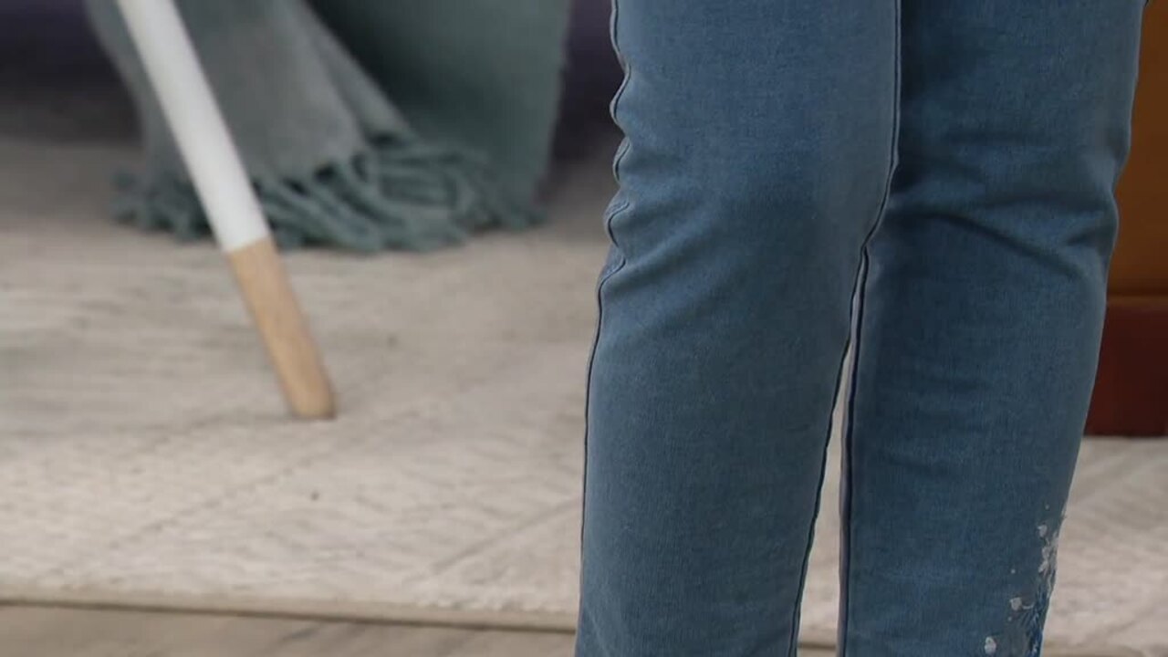 AnyBody Regular Pull-On All-Stretch Twill Pant with Pockets 