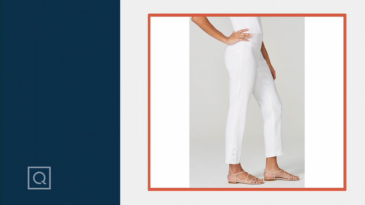 J. Jill Wearever Collection White Stretch Pant