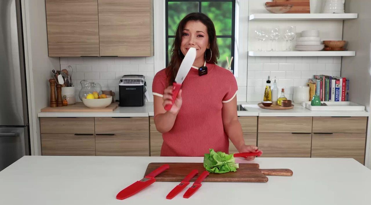 Kuhn Rikon Set of 4 SecureGrip Essential Knife Set - QVC.com