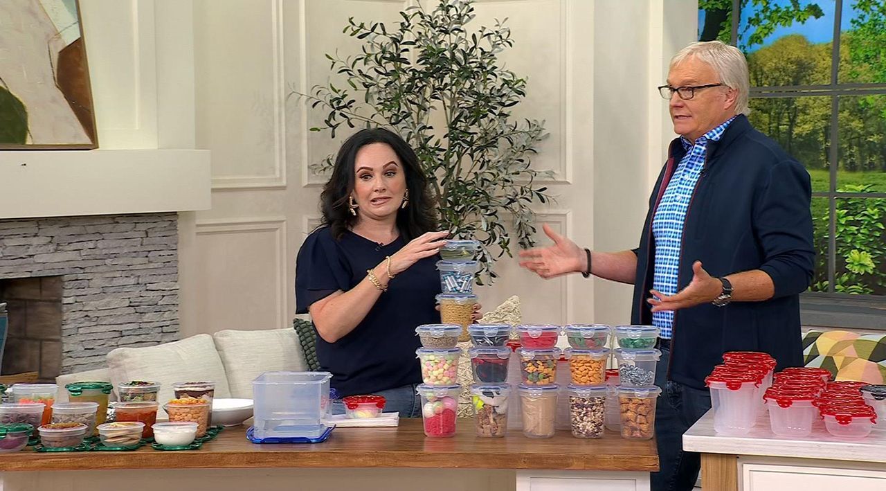 LocknLock 18-Piece Nesting Round Storage Set - QVC.com