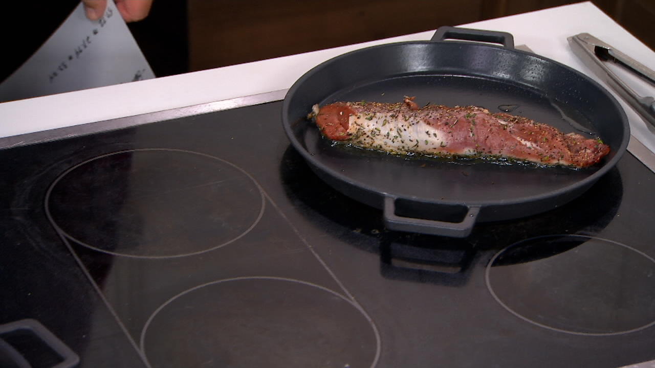 Geoffrey Zakarian 12 Nonstick Cast Iron All-Purpose Pan on QVC