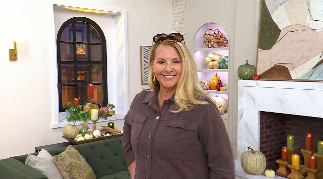 LOGO by Lori Goldstein French Terry Snap Front Jacket - QVC.com