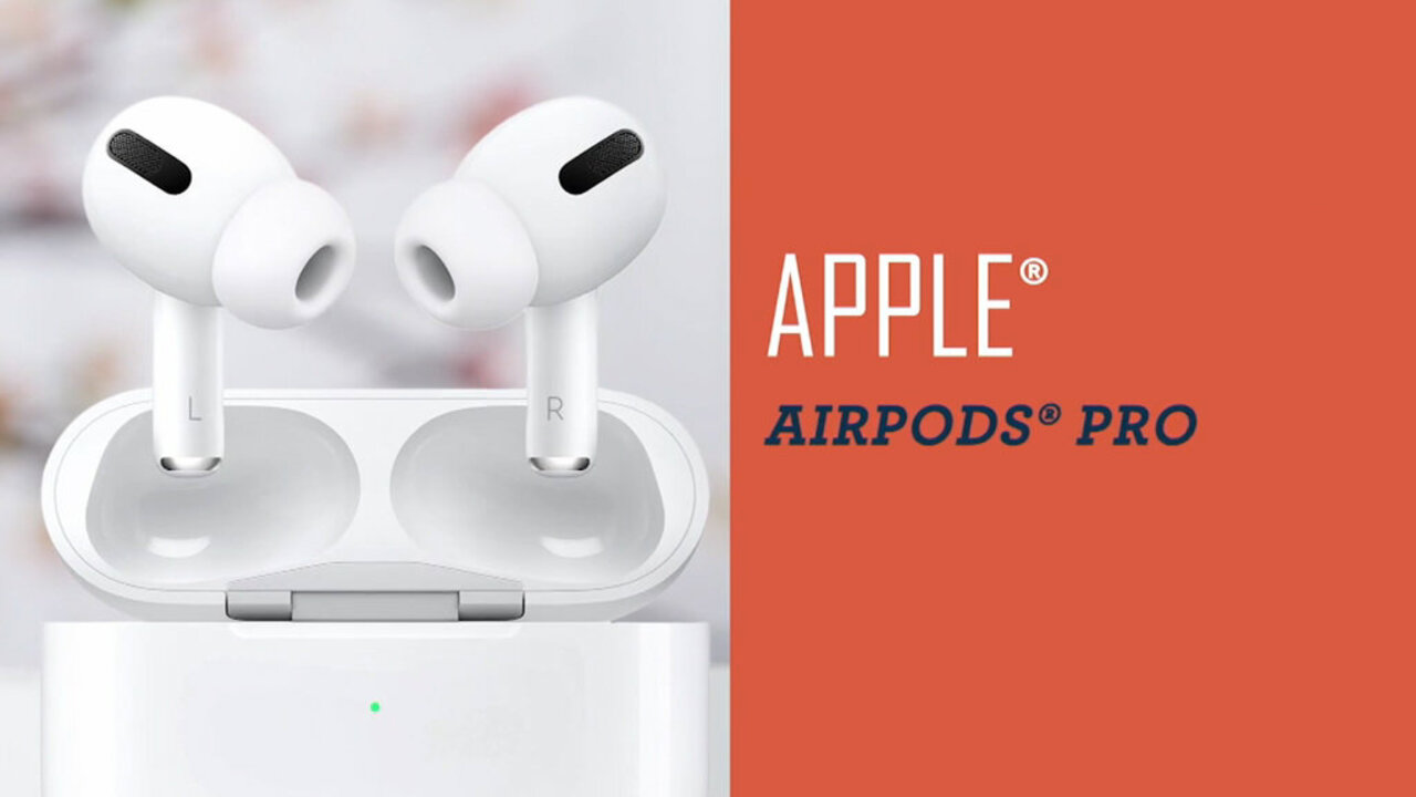 Apple AirPods Pro Headphones with Accessory Bundle and Voucher - QVC.com