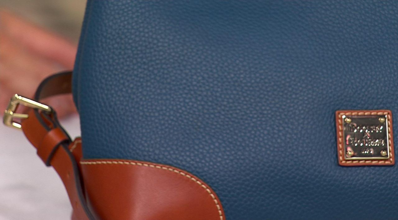 Dooney & Bourke Pebble Leather Miranda Backpack - QVC.com