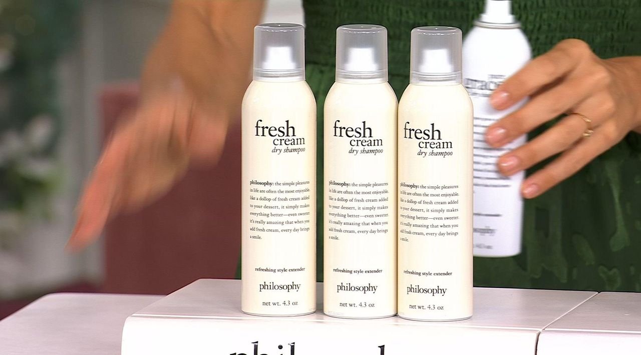 philosophy dry shampoo 4.3oz 3-pack refreshing style extender