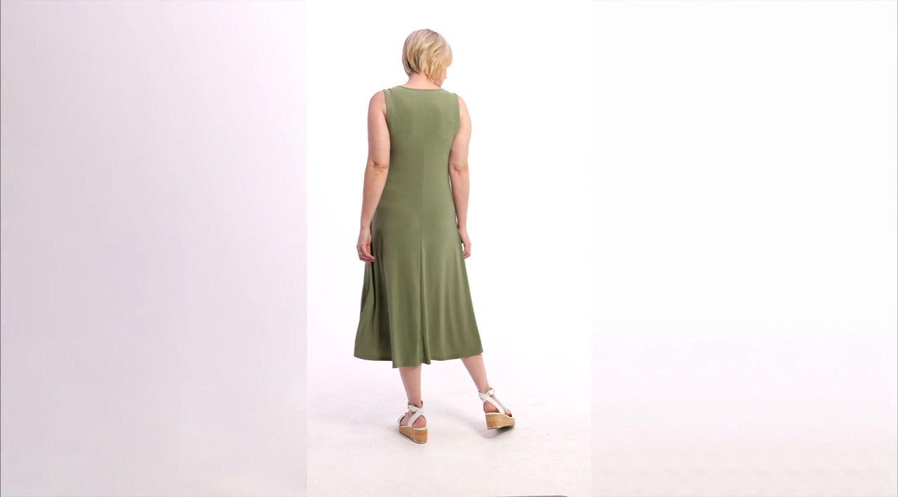 Attitudes by Renee Regular Pack of 2 Como Jersey Midi Dresses - QVC.com