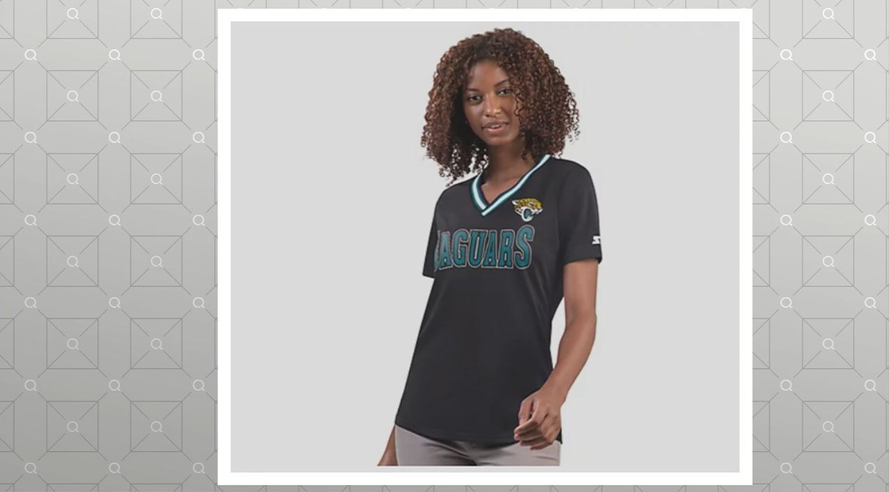 Philadelphia Eagles Touch Women's Triple Play V-Neck T-Shirt - Black