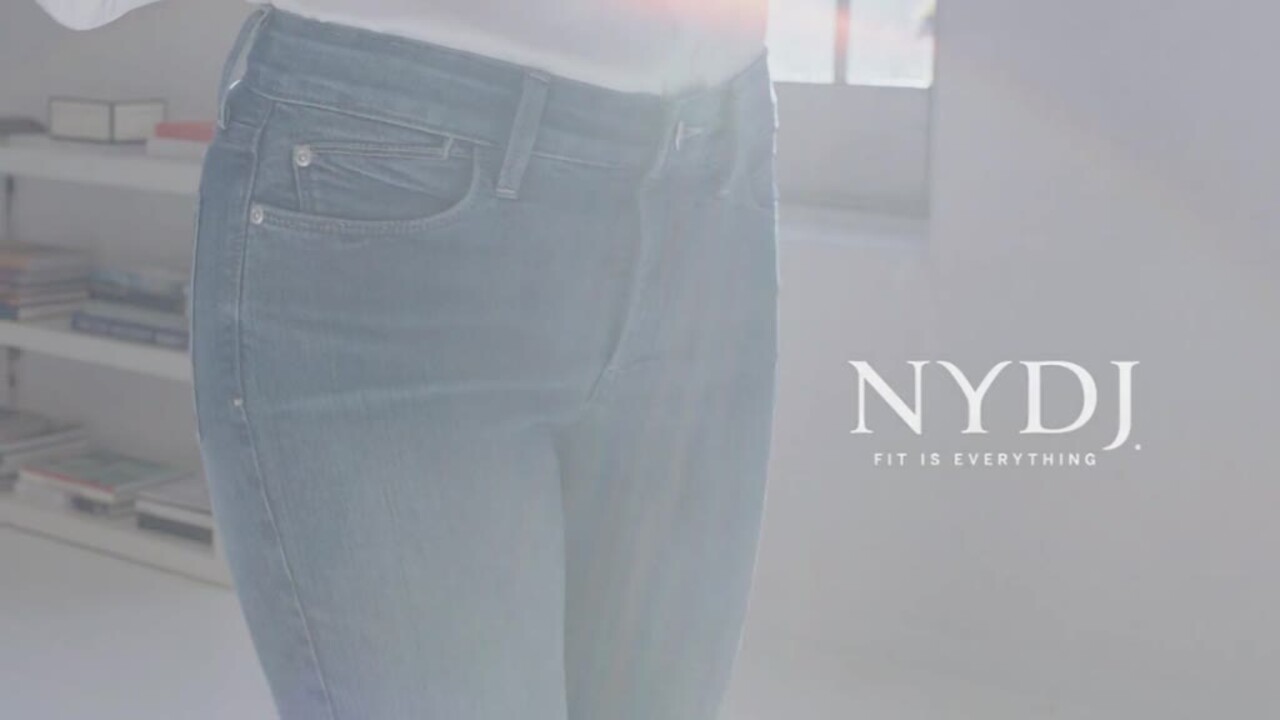NYDJ Spanspring Pull On Marilyn Straight Jean