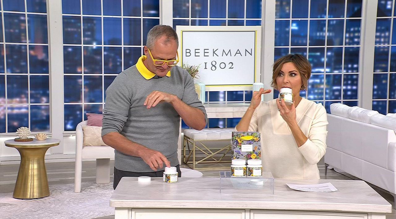 Beekman 1802 x MacKenzie Childs Whipped Body Cream Duo - QVC.com
