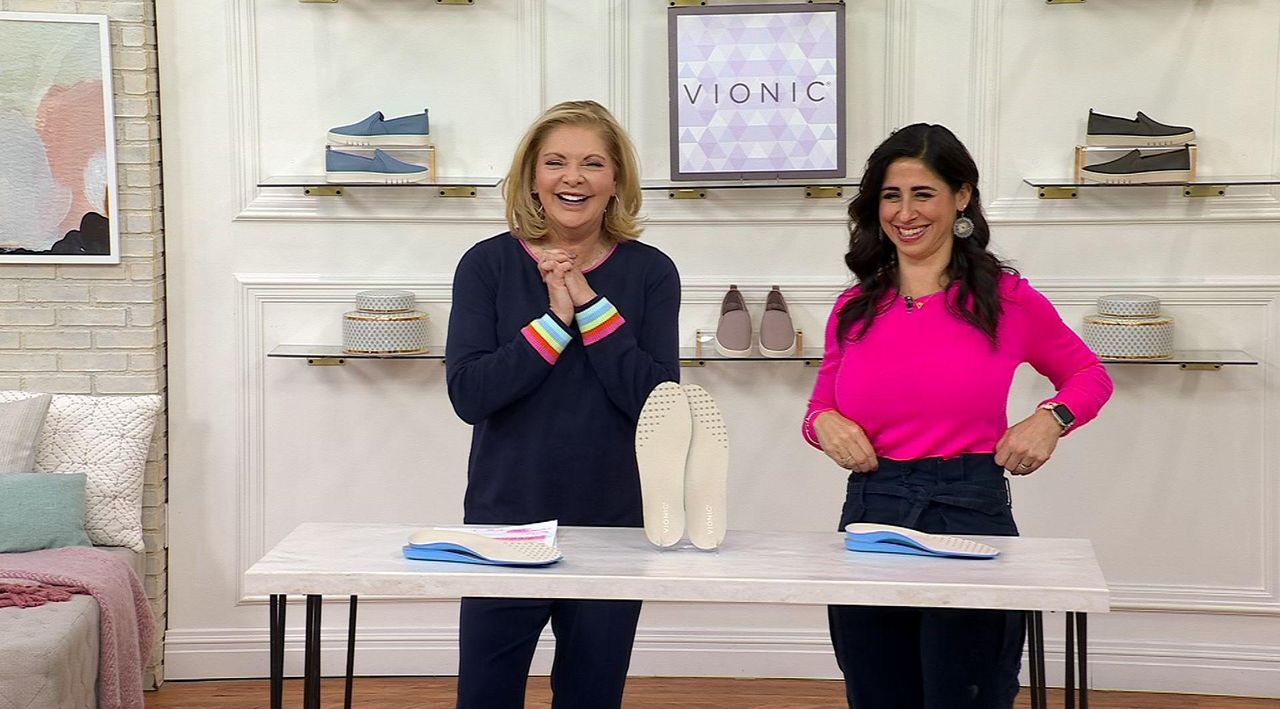 Semelles orthopédiques Vionic Relief pour femmes, longueur intégrale