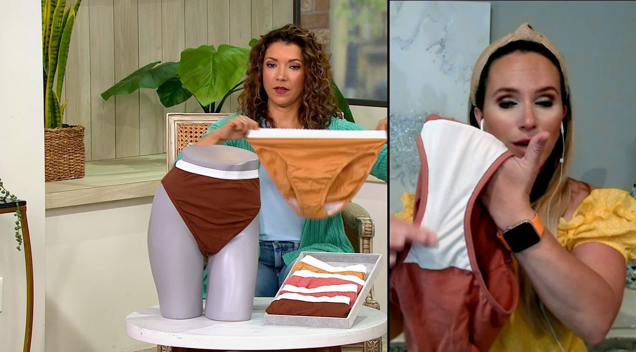 Breezies Air Effects Set of 3 Brief or HiCut Panties on QVC 