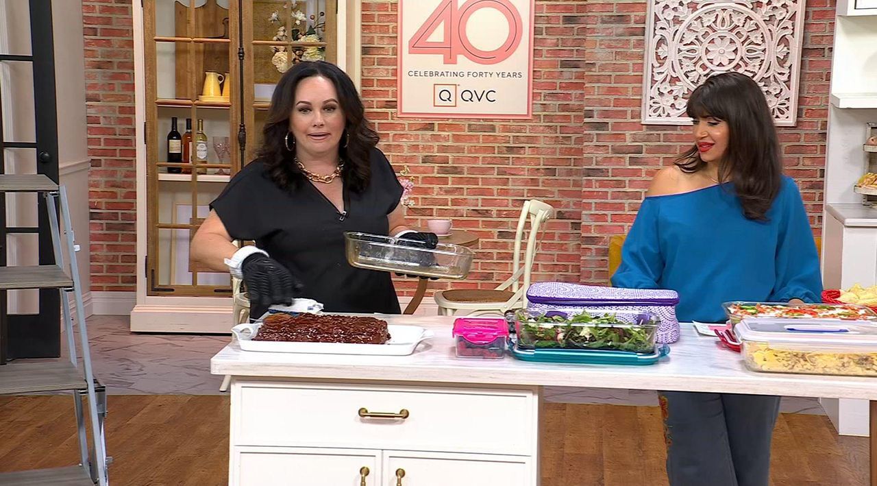 LocknLock 9x13 Glass Dish w/ Domed Handle Lid - QVC.com