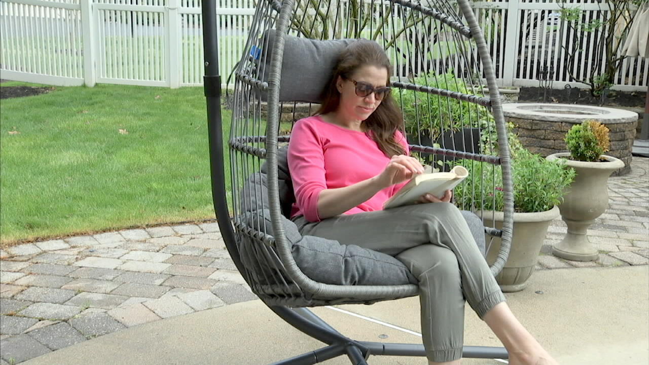 double reclining porch swing