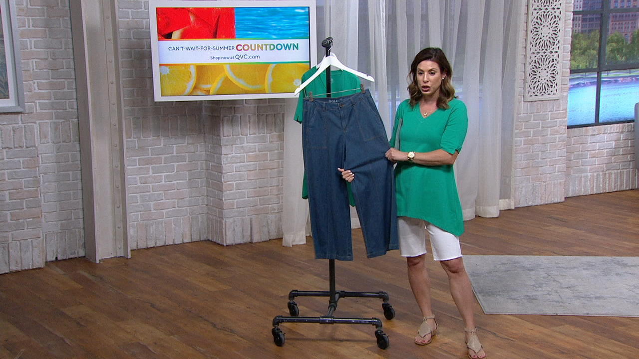 Spanx Go With The Flow Wide Leg Pants on QVC 