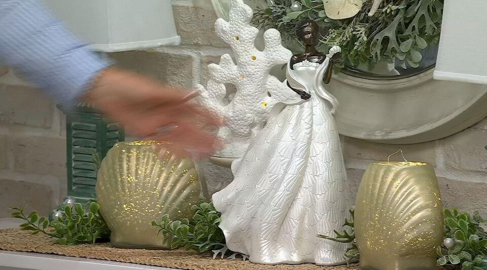 Indoor/Outdoor Seaside Maiden Figure by Valerie - QVC.com