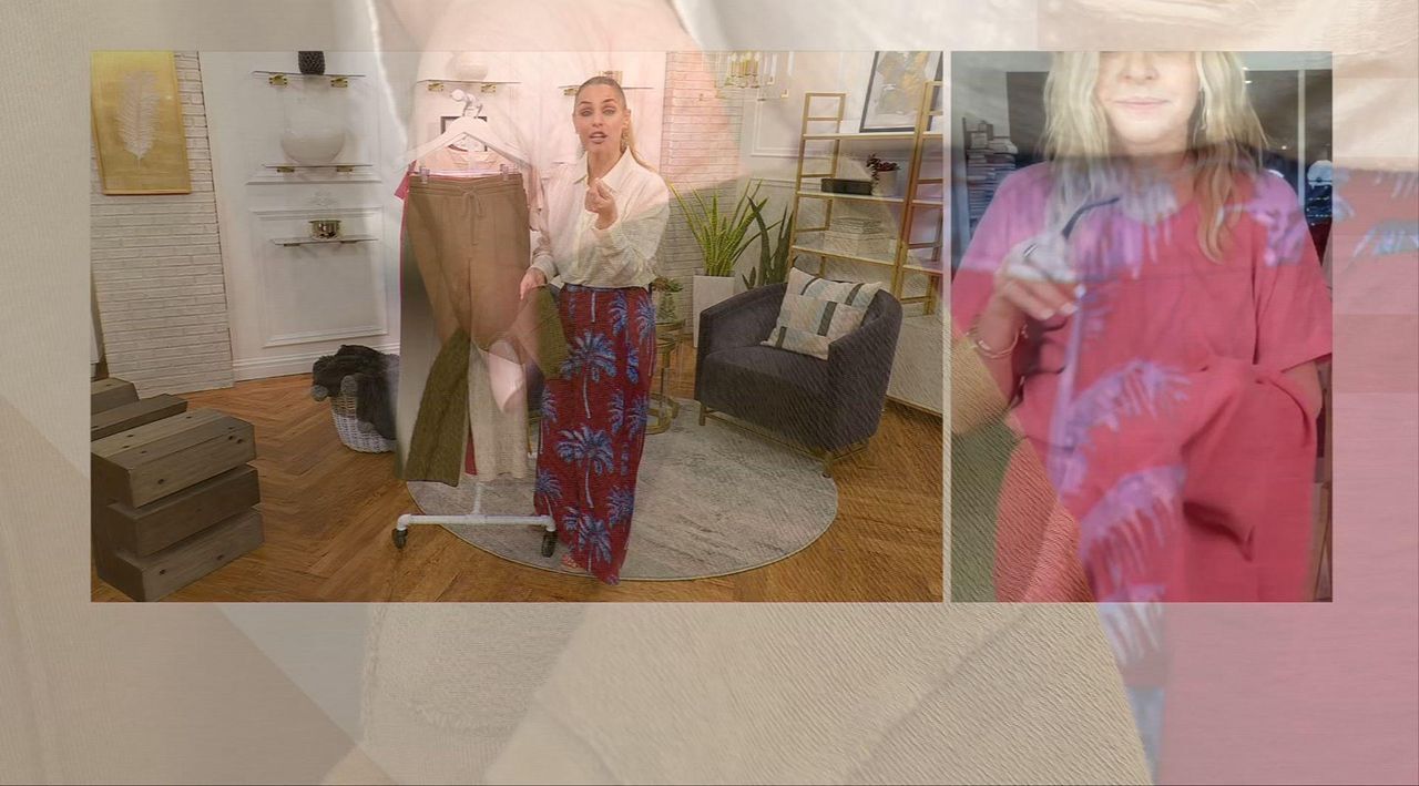Peace Love World Petite French Terry Side Slit Sweatpants