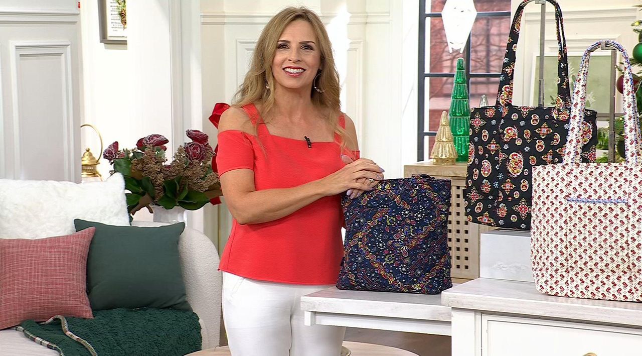 Vera Bradley Small Original Zip Tote - QVC.com
