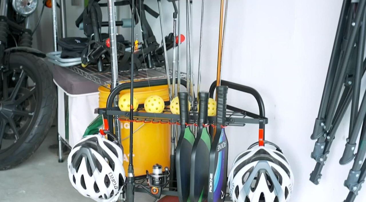 Garage21 Multipurpose Corner Garage Storage Rack w/ Wheels - QVC.com