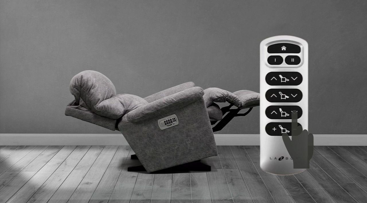 La-Z-Boy Larson Manual or Power XR+ Rocker Recliner - QVC.com