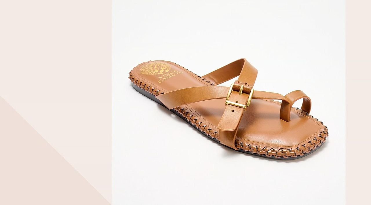 Sandales Compensées Vince Camuto Leera - Poils De Veau Tachetés Naturels, Taille 6 US, Neuf Avec Emballage
