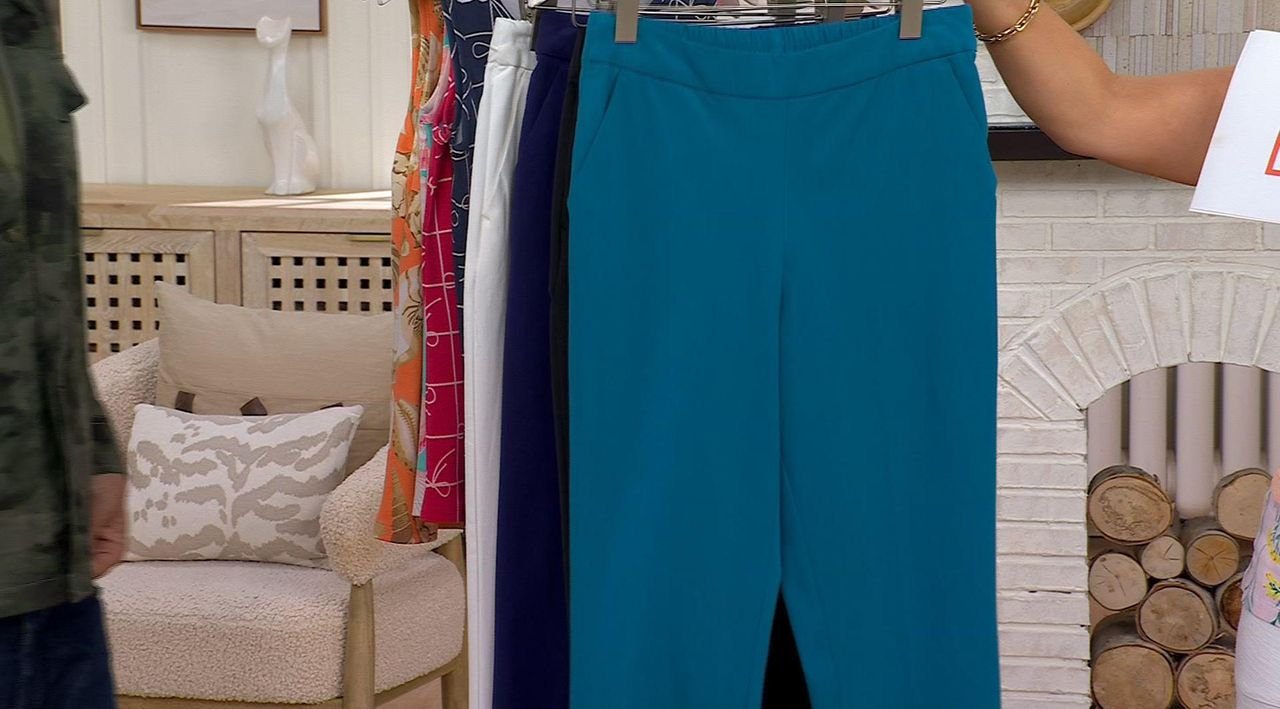 Isaac Mizrahi Live! 24/7 Stretch Icon Ankle Pants - QVC.com