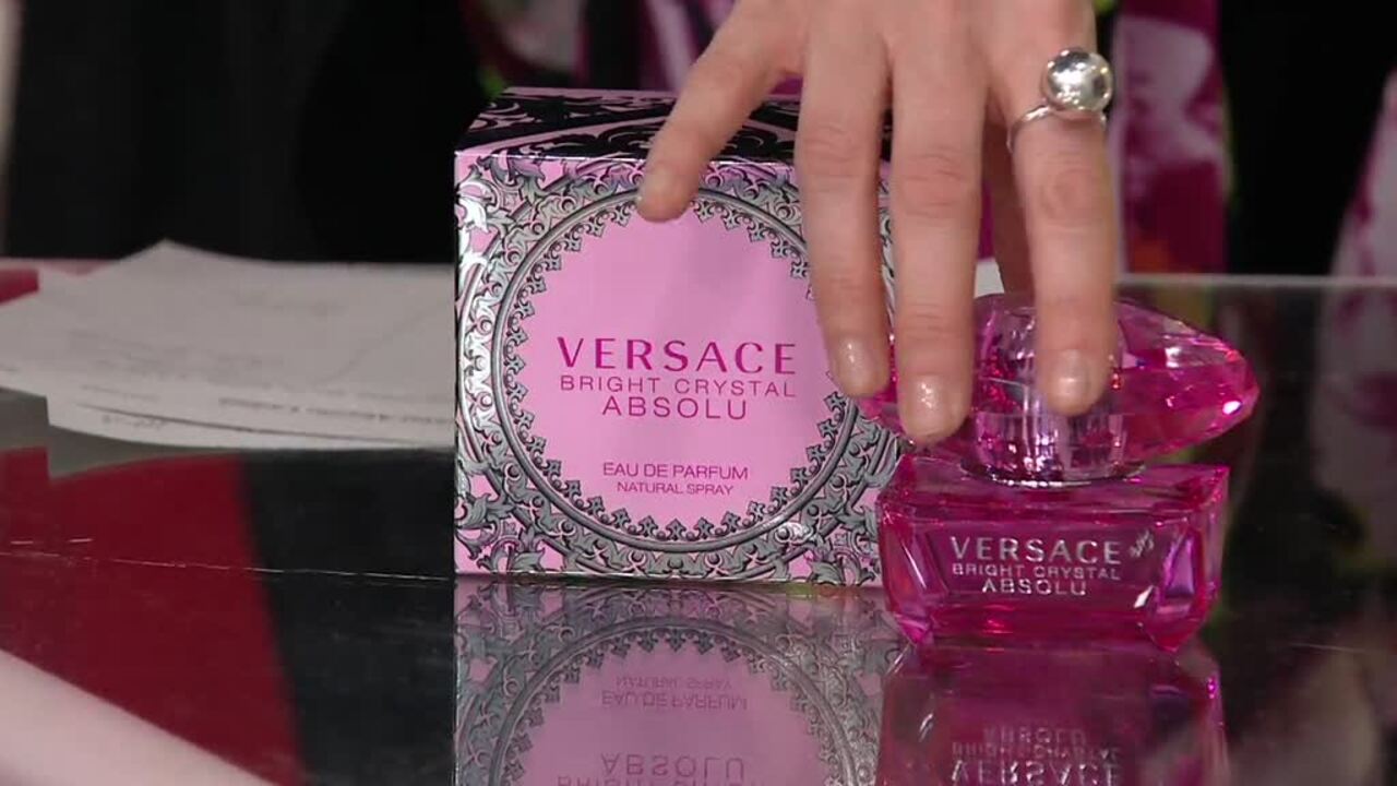 Versace Bright Crystal Absolu Eau de Perfume Spray, 3.0 Ounce  : Beauty & Personal Care