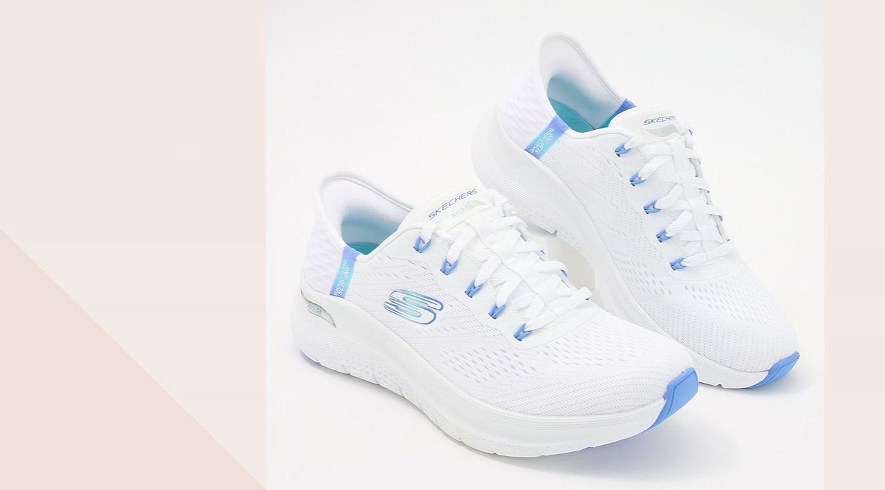 Skechers Slip- -ins Arch Fit Vegan Washable Mesh Sneakers