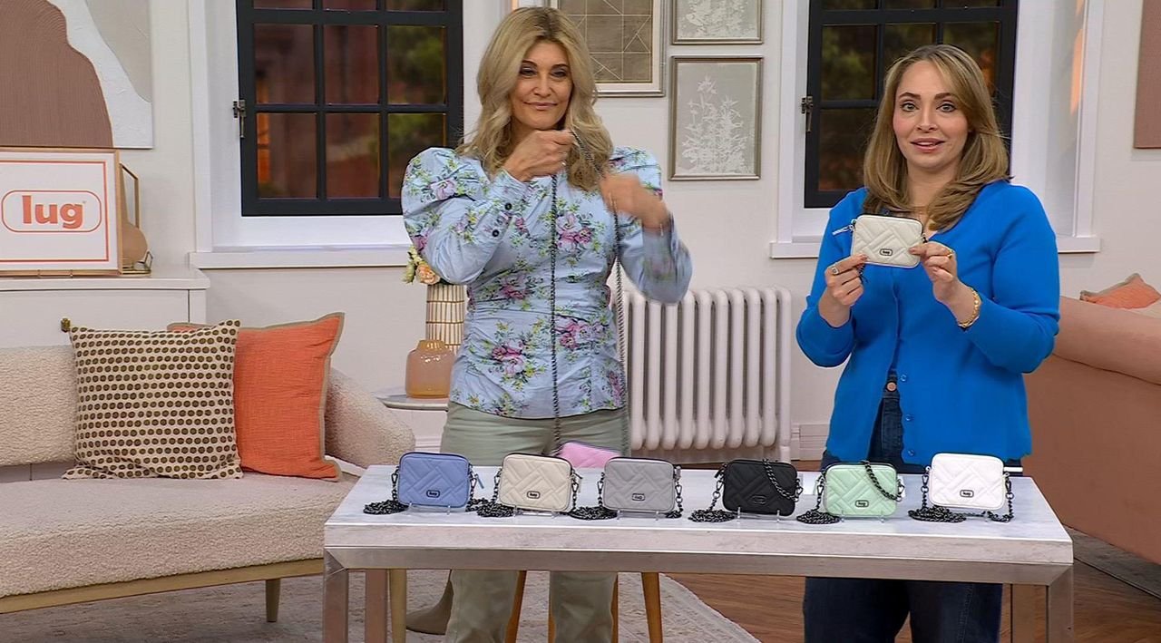 Lug Mini Matte Luxe Juke Bag with Removable Chain Link Strap - QVC.com