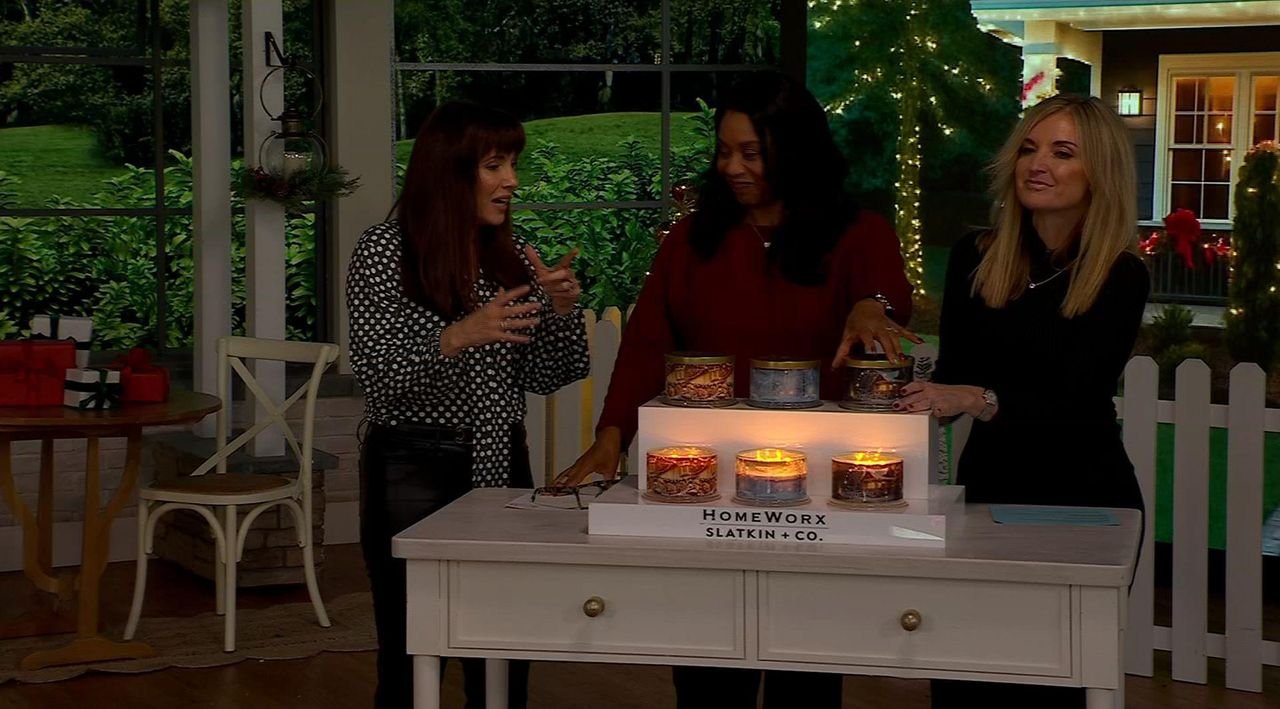 HomeWorx by Slatkin + Co. Set of (2) 18oz HarryTales Candles - QVC.com