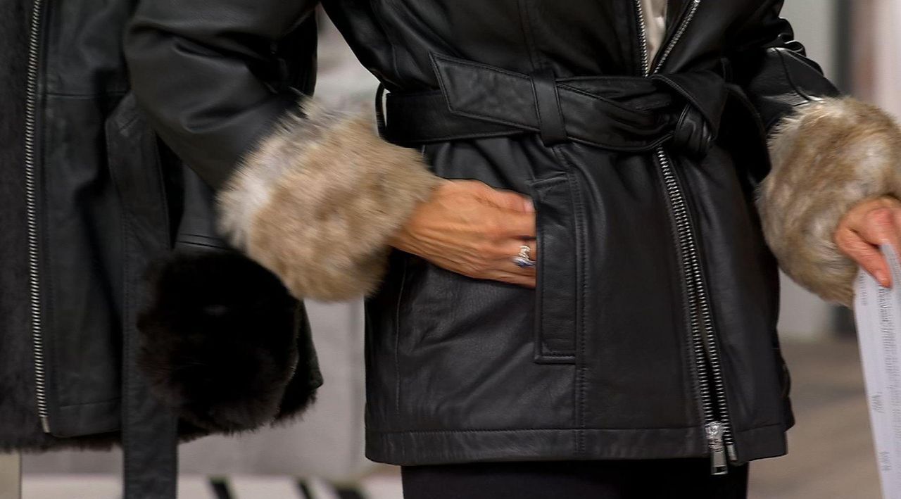 Wilson's Leather Genevieve Belted Leather Jacket - QVC.com