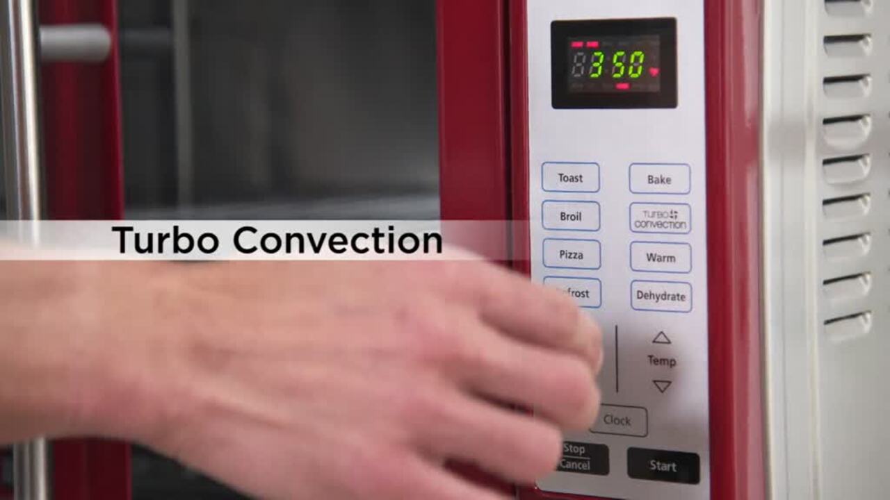 Oster XL Air Fry Digital 10-in-1 1700W French Door Convection Oven on QVC 