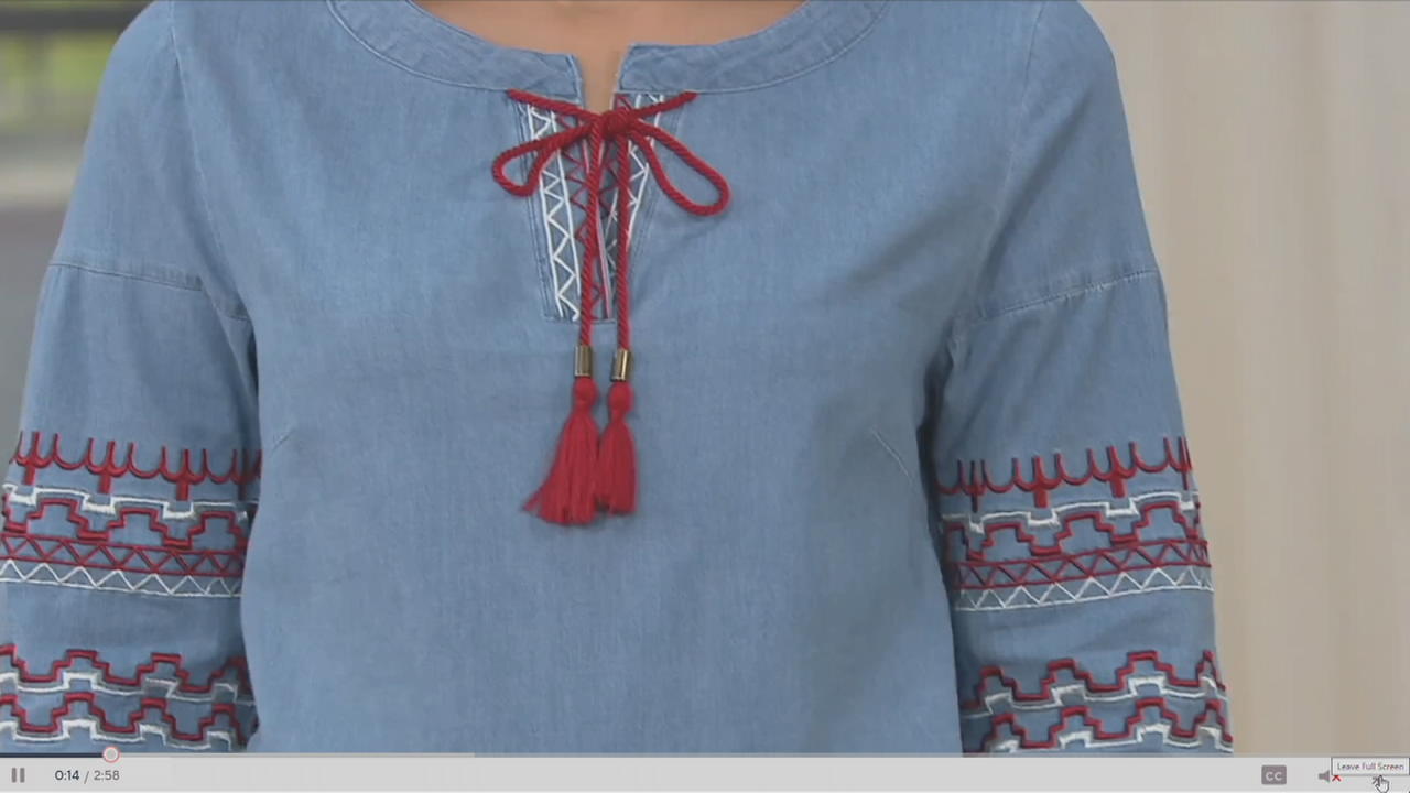 qvc peasant tops