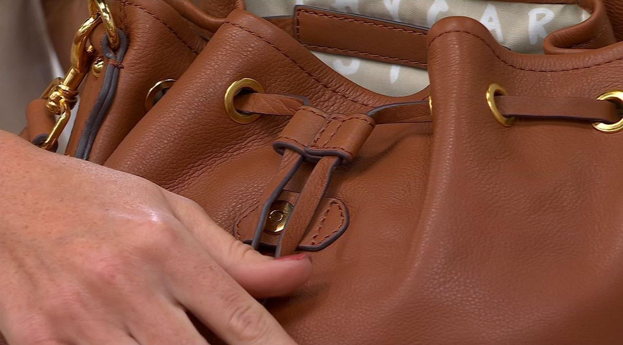 Aimee Kestenberg Leather Saddle Up Backpack - QVC.com Aimee Kestenberg Leather Saddle Up Backpack - QVC.com