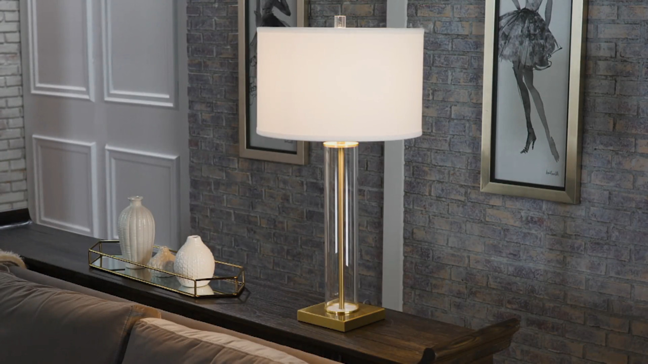 rachel zoe gold table lamp