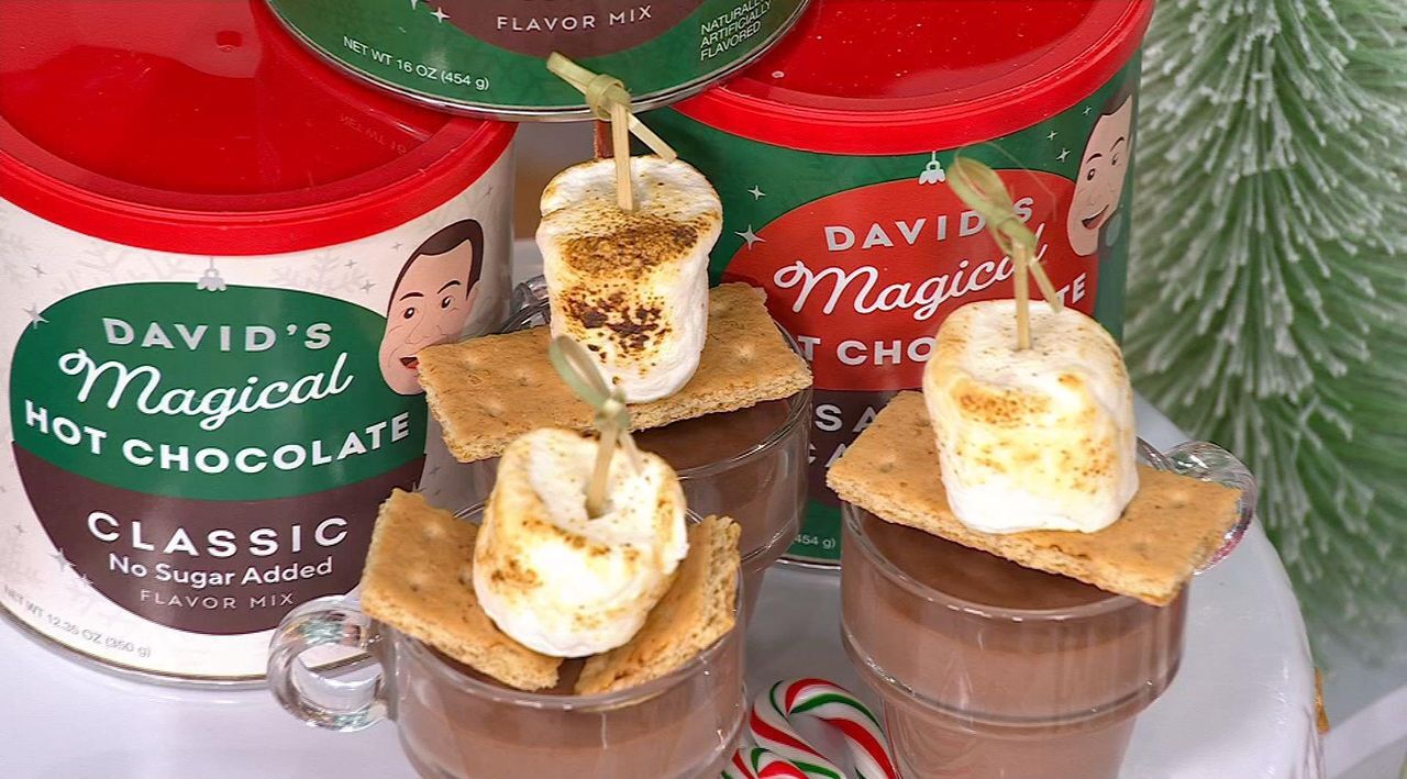 David's Magical Hot Chocolate (3)16oz Canisters of Hot Cocoa Mix