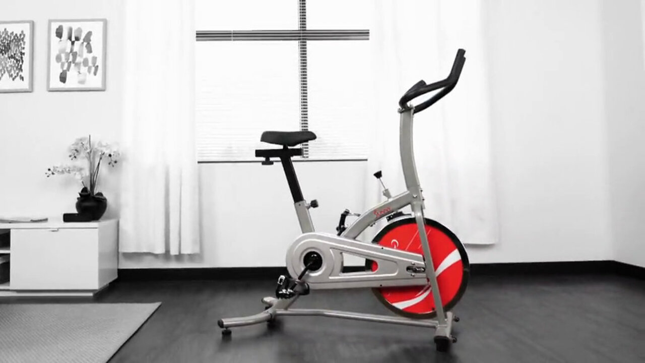 sunny health & fitness exercise cycling bike