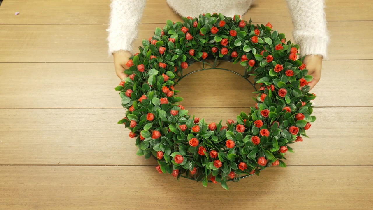 Wreath Form, 12 Wreath Frame, Christmas Wreath, Live Wreath Clamp Fra –  Starting Gardens