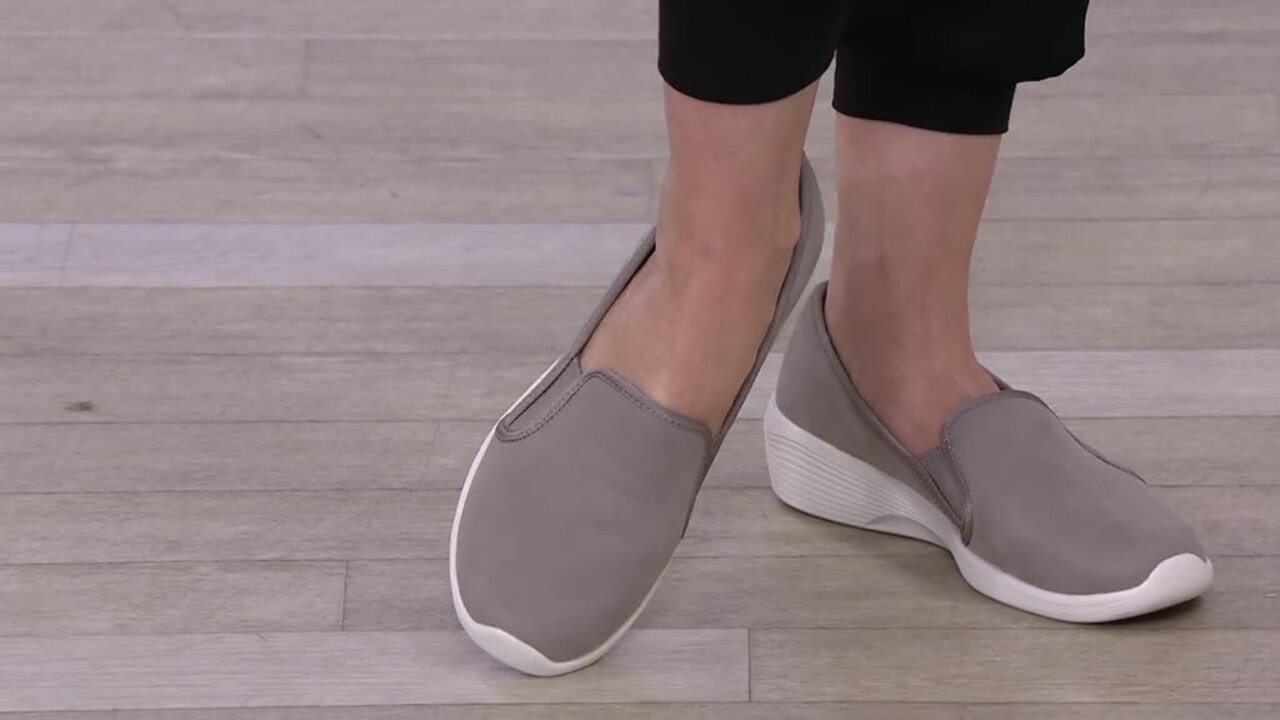 Skechers Demi-Wedge Slip-On Shoes 