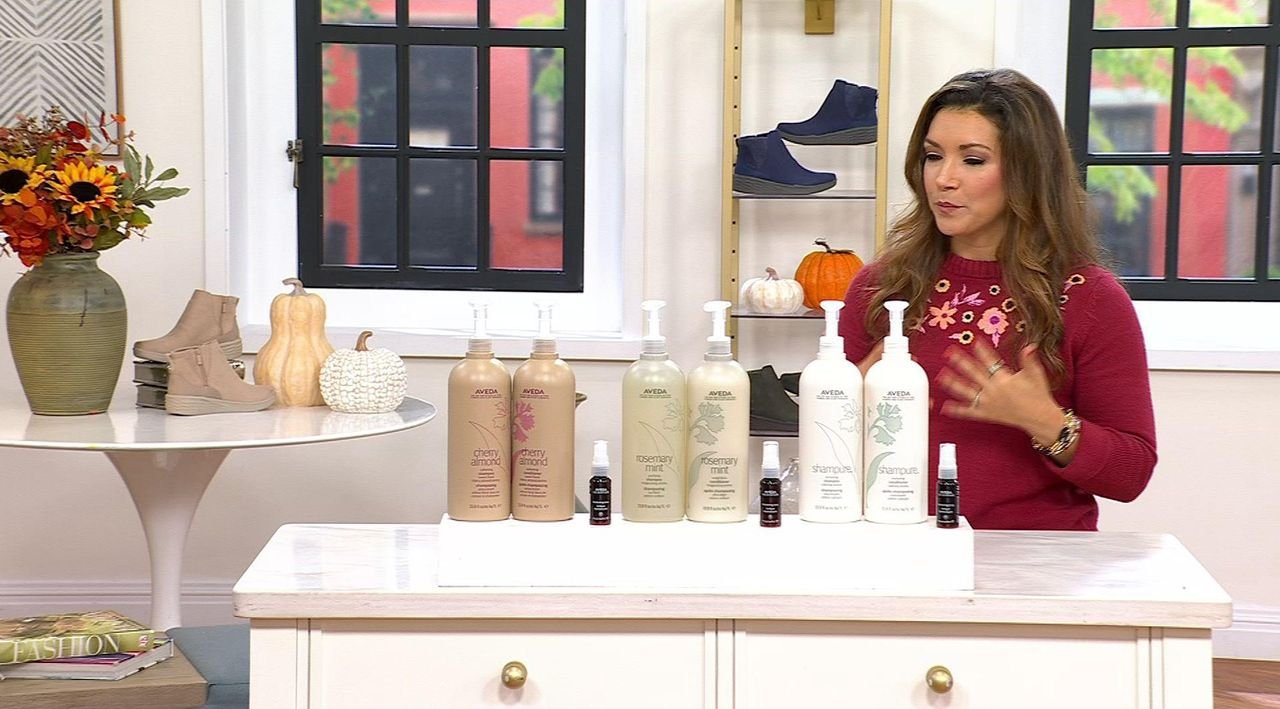 Aveda Jumbo Shampoo & Conditioner w/ Thickening Tonic - QVC.com