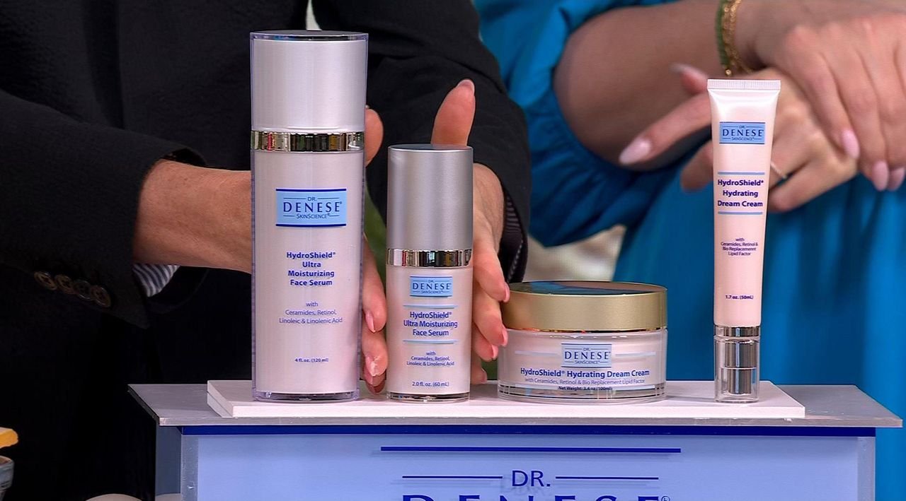 Dr.Denese HydroShield Serum & Dream Cream 4pc Home & Away Set
