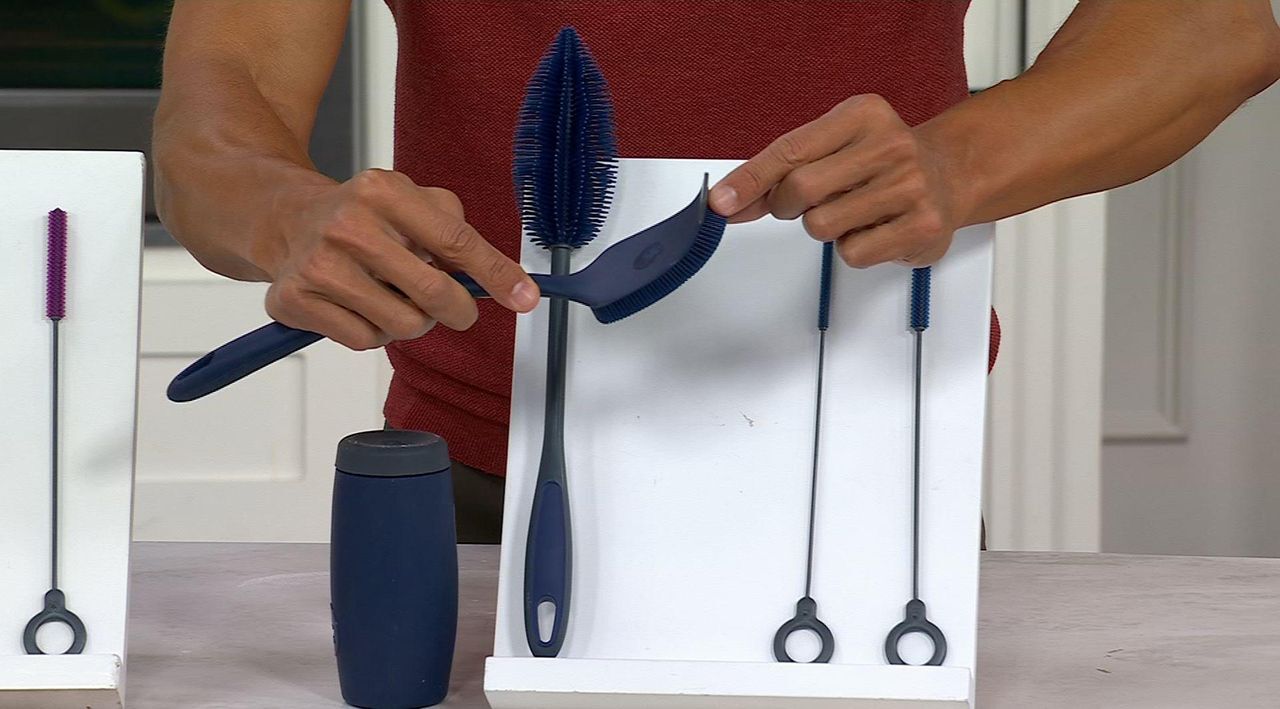 Kochblume Set 4 Cucchiai Flessibili In Silicone Turchese - Senza BPA, Termoresistenti 230°C, Lavastoviglie - 5