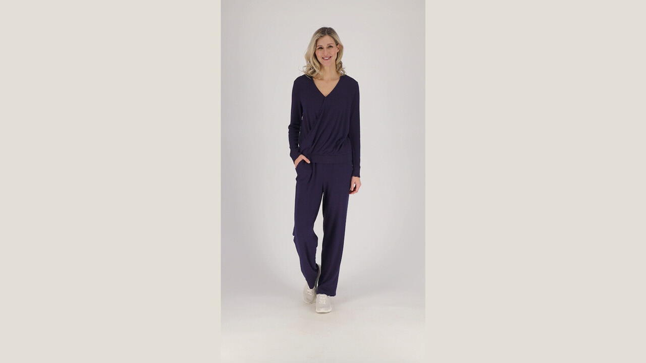 Candace Cameron Bure Regular Brushed Pull-on Pant 