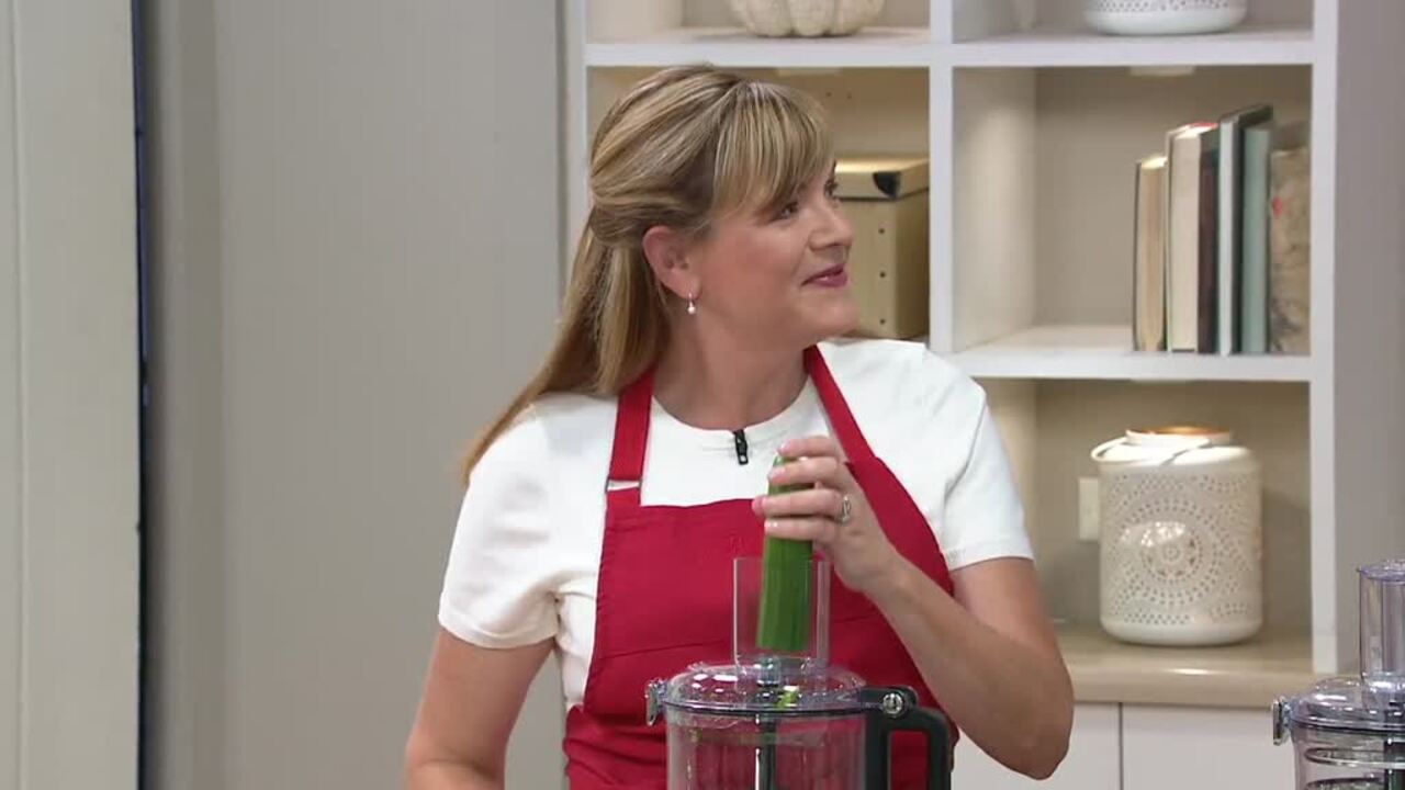 KitchenAid 7-Cup Food Processor Plus with In-Unit Blade Storage on QVC 