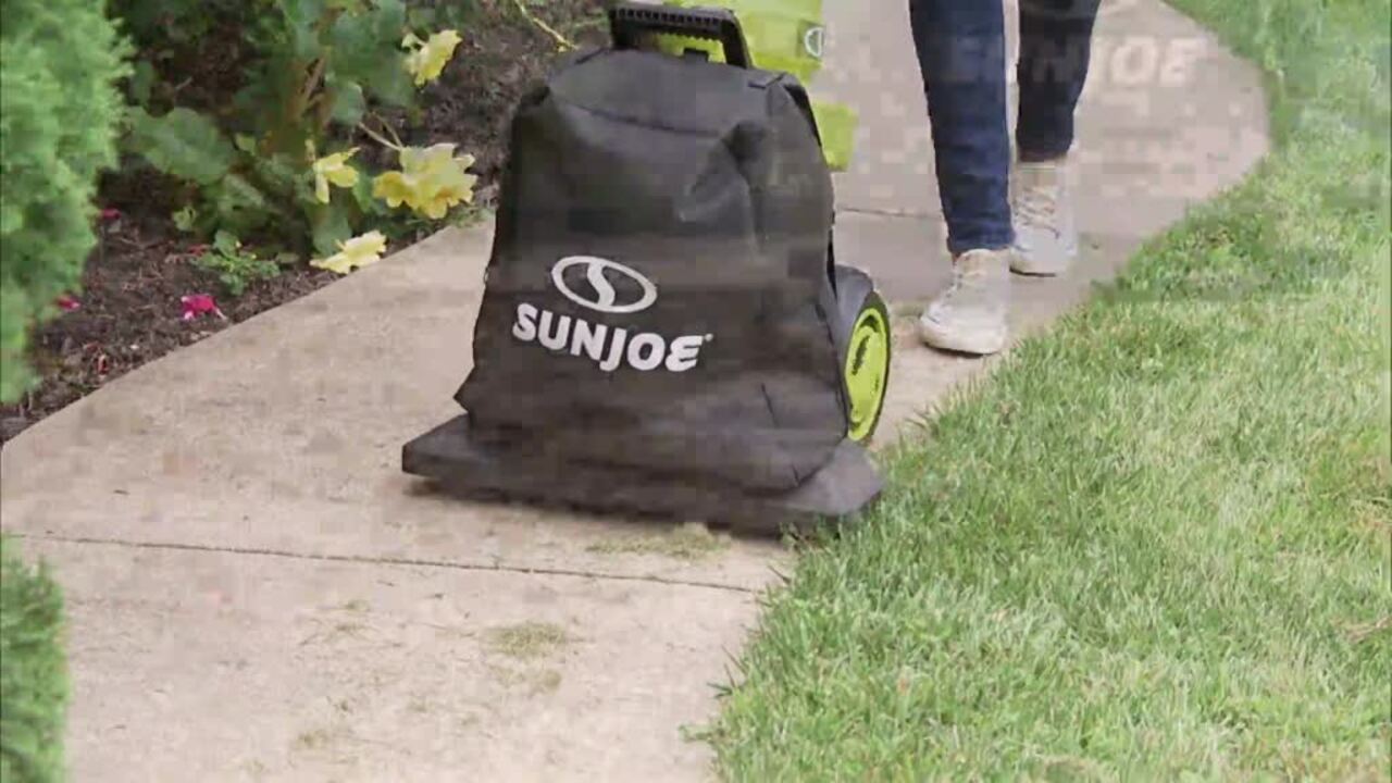 Sun Joe 3 In 1 Outdoor Vacuum Blower And Mulcher Qvc Com