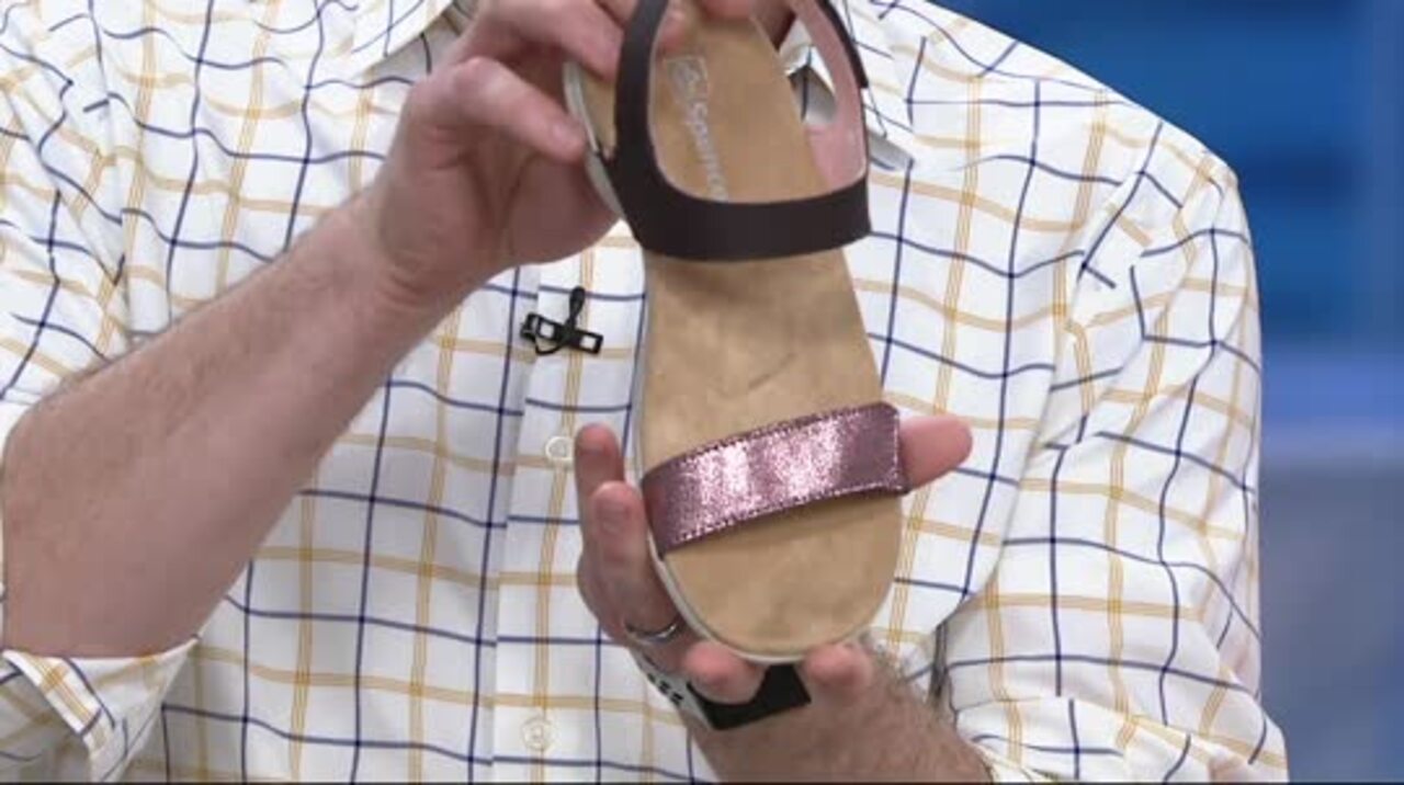 Qvc spenco flip online flops