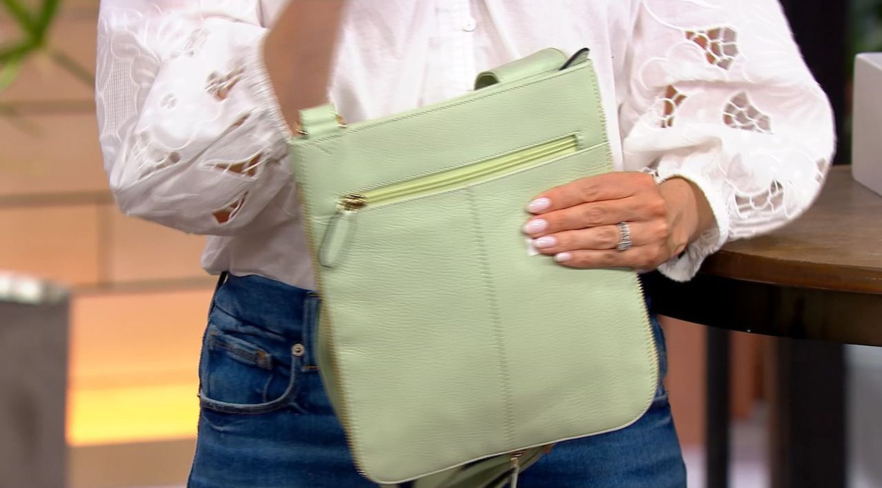 Radley London Pocket Bag Zip-Top Leather Crossbody