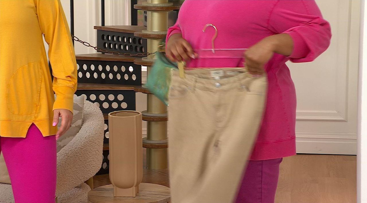 LOGO by Lori Goldstein Oversized Long Sleeve Top - QVC.com