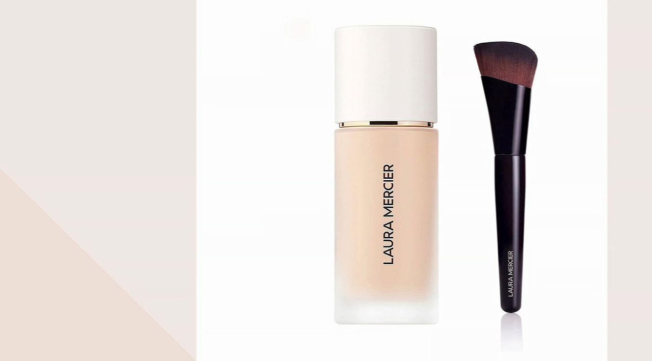 Laura Mercier Real Flawless Waterproof Foundation With Brush