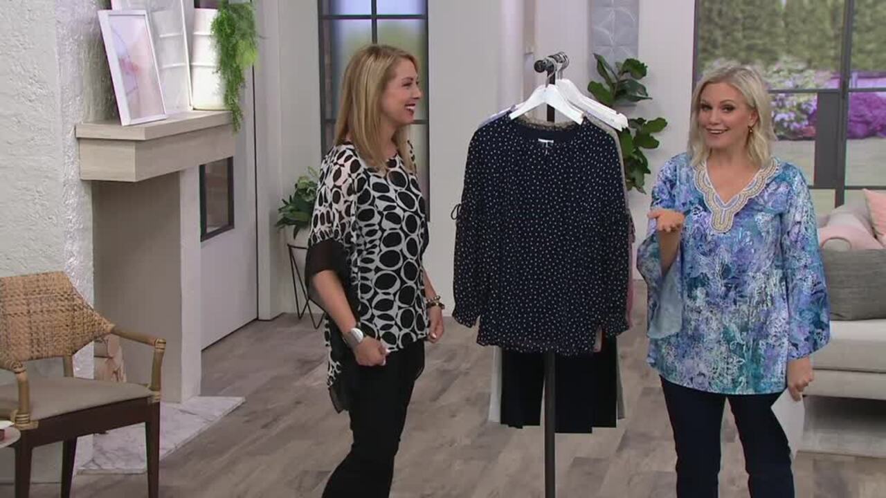 qvc peasant tops