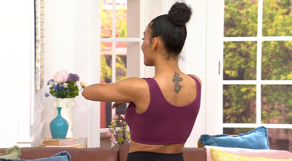 Anybody Intimates Anybody Intimates Lycra Seamless Reversible Lounge Bra - QVC.com